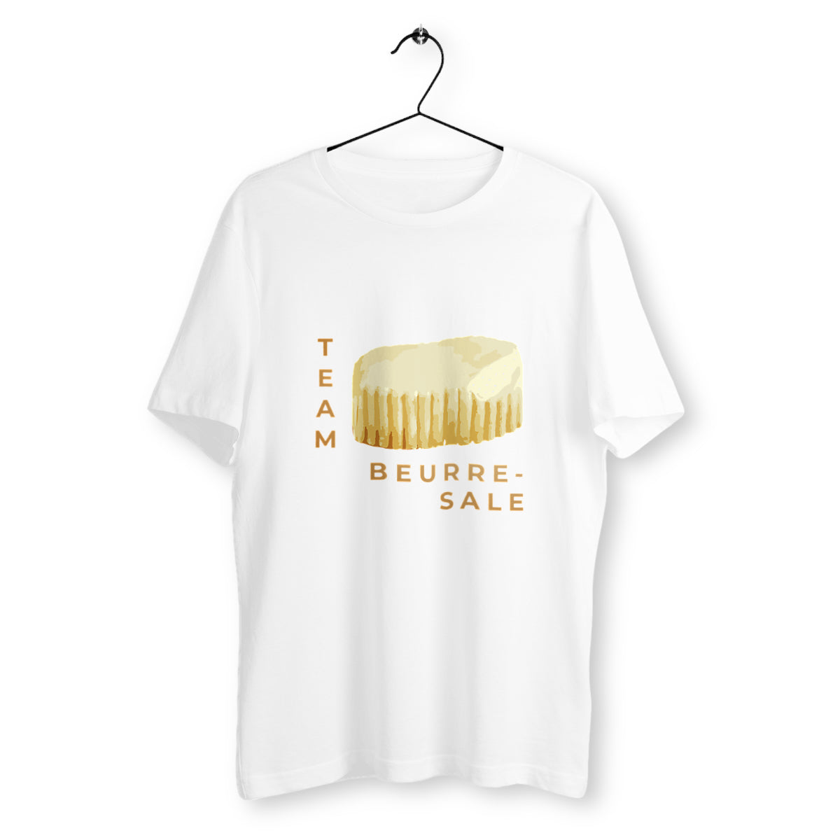 T-Shirt "Team Beurre-Salé" - Blanc/Gwenn