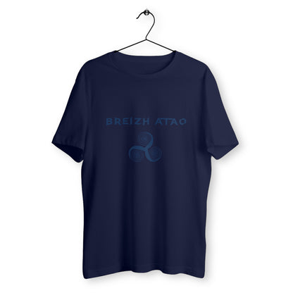 T-Shirt "Breizh Atao" - Bretagne Toujours - Marine/Glas