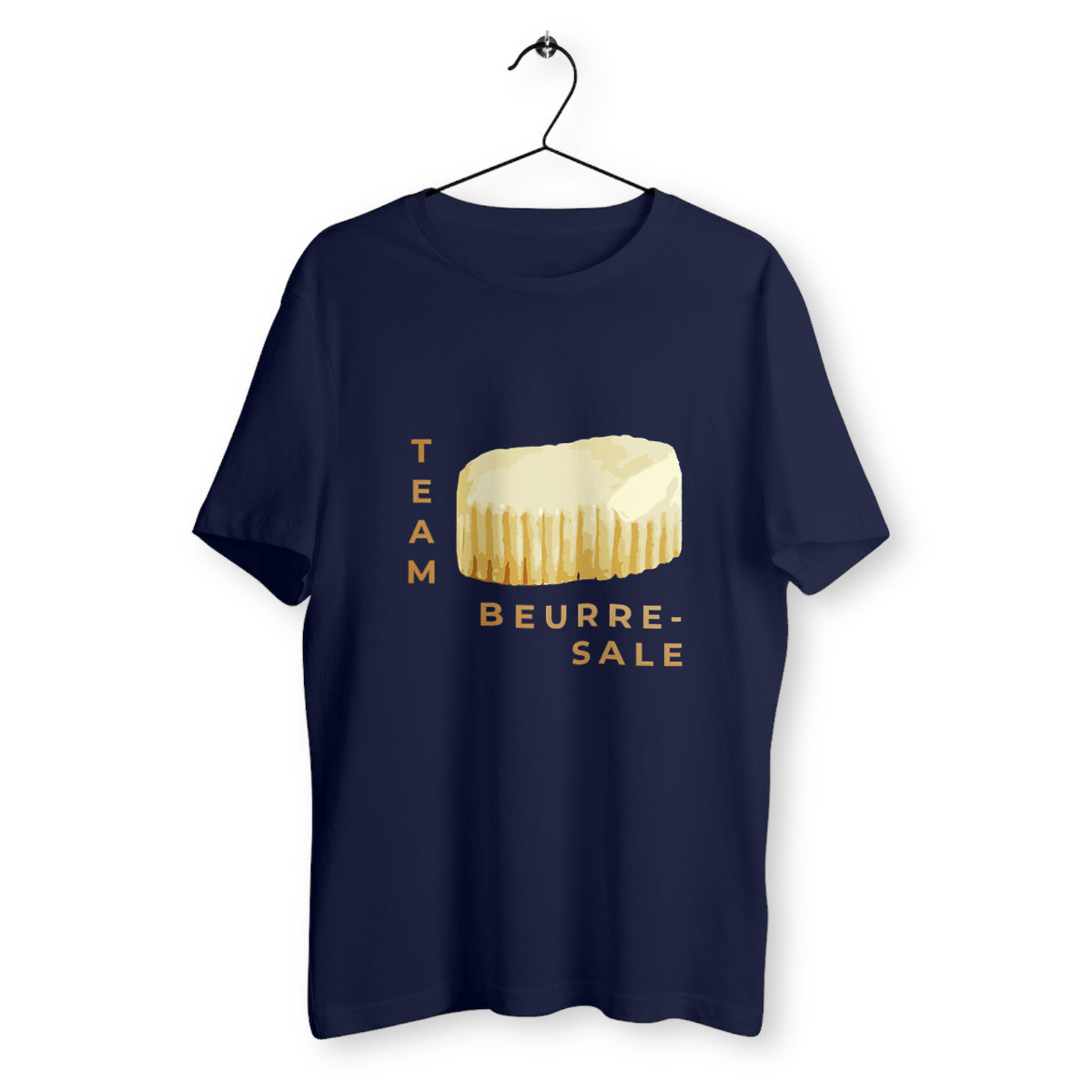 T-Shirt "Team Beurre-Salé" - Marine/Glas